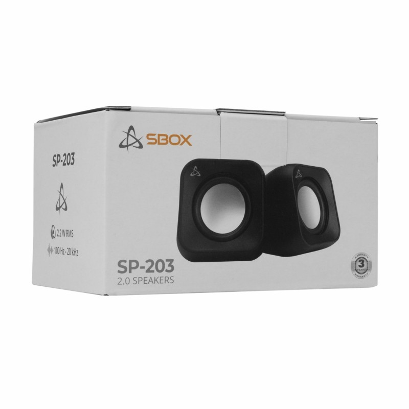 Zvočnik SBOX SP-203, črni