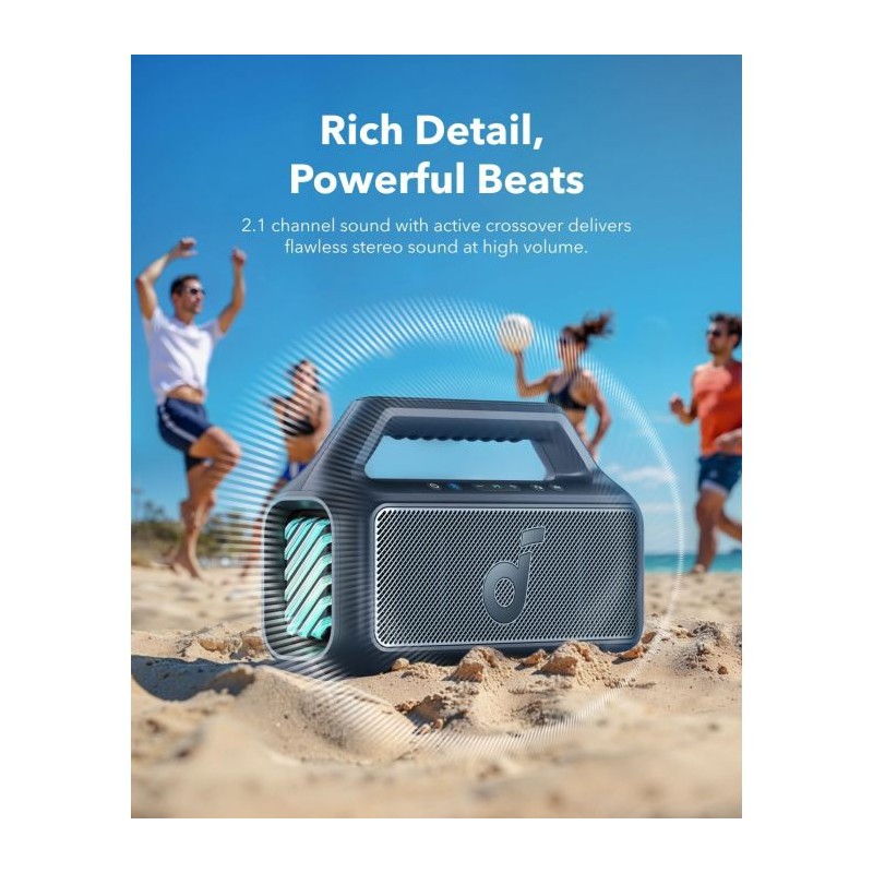 Prenosni zvočnik Anker Soundcore BOOM 2, moder