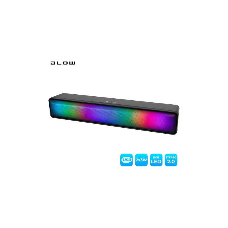 Soundbar Blow MS-31 Adrenaline, 2.0 Stereo, črn