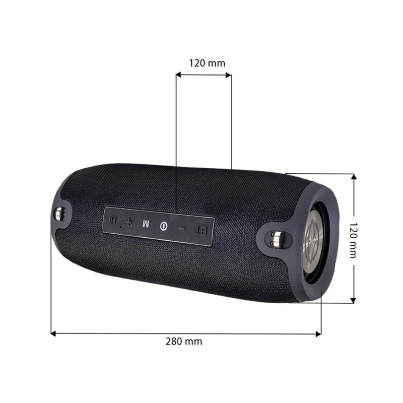 Zvočnik Manta SPK15GO, 20W, črn