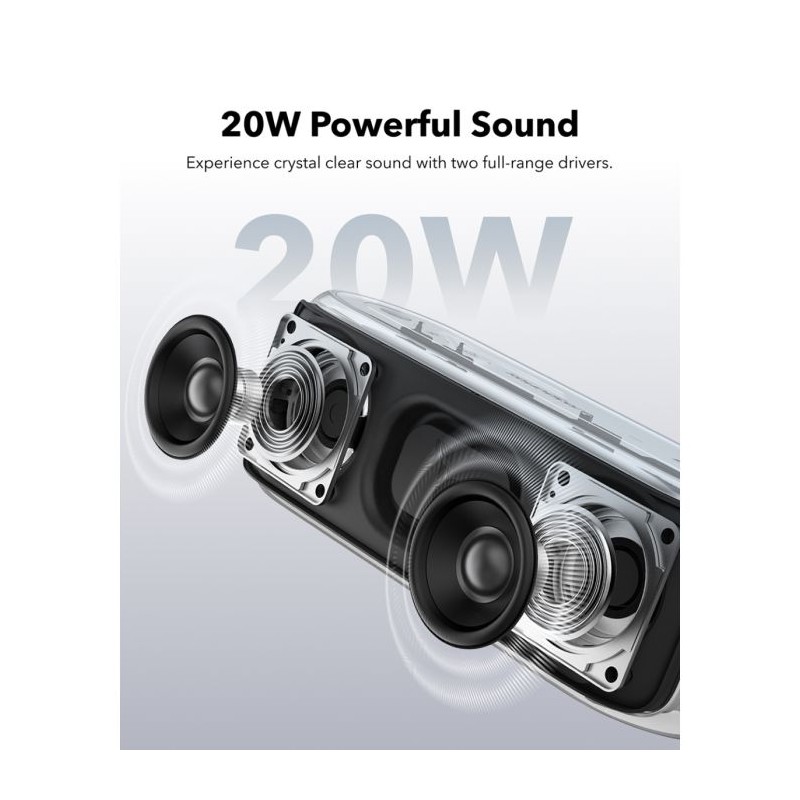 Zvočniki Soundcore Select 2S, črn