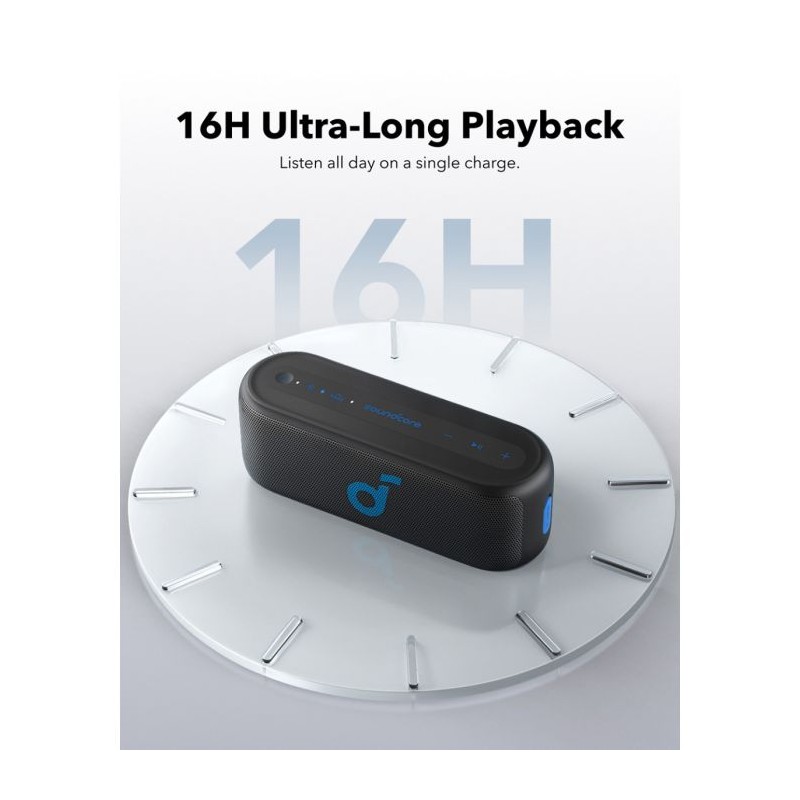 Zvočniki Soundcore Select 2S, črn