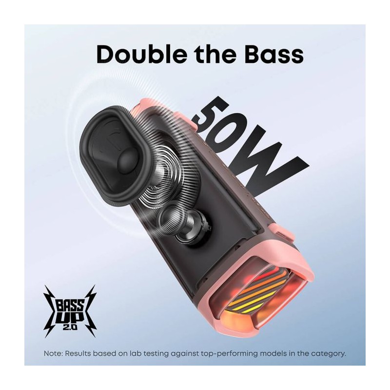 Prenosni zvočnik Anker Soundcore Boom 3i, rjav