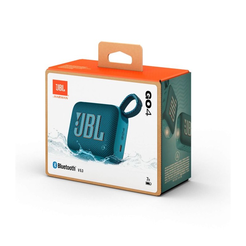 Prenosni zvočnik JBL GO 4, moder