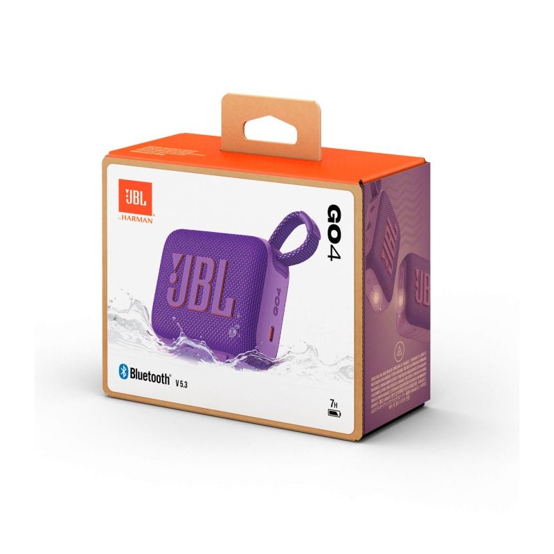Prenosni zvočnik JBL GO 4, vijoličen