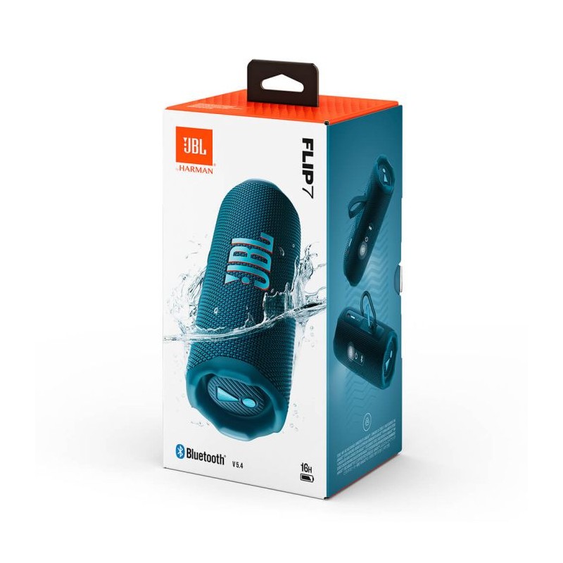 Prenosni zvočnik JBL Flip 7, moder