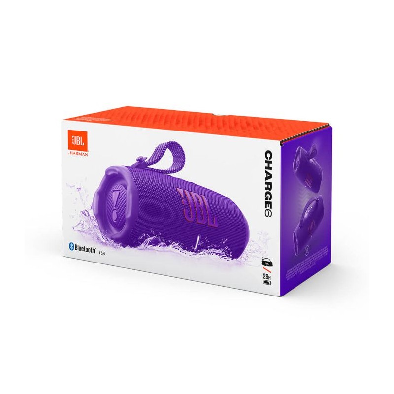 Prenosni zvočnik JBL Charge 6, vijoličen