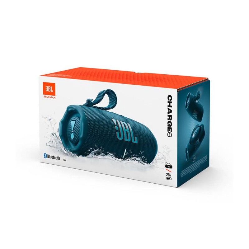 Prenosni zvočnik JBL Charge 6, moder