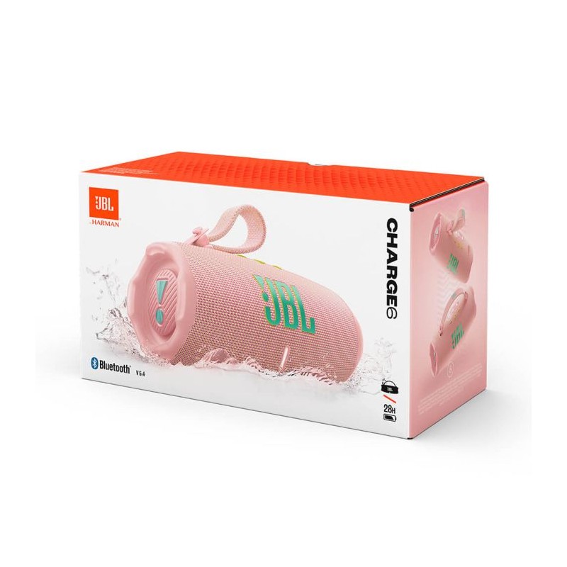 Prenosni zvočnik JBL Charge 6, roza