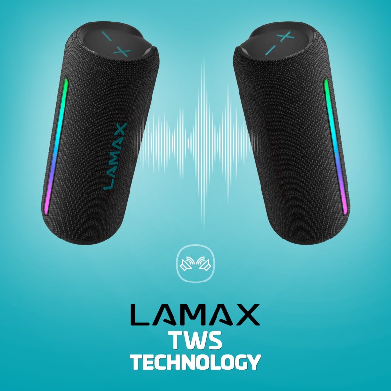 Prenosni zvočnik LAMAX LightNote1
