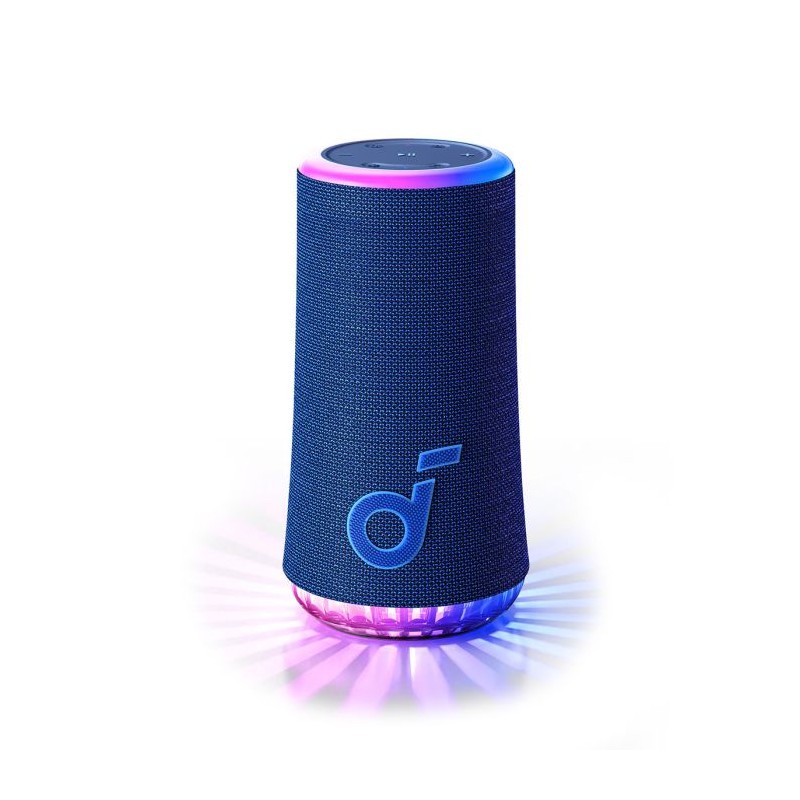 Prenosni zvočnik Anker Soundcore Glow, moder
