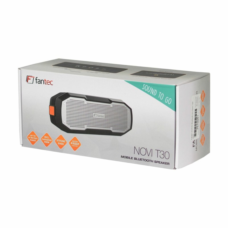 Prenosni zvočniki Fantec T30, črn