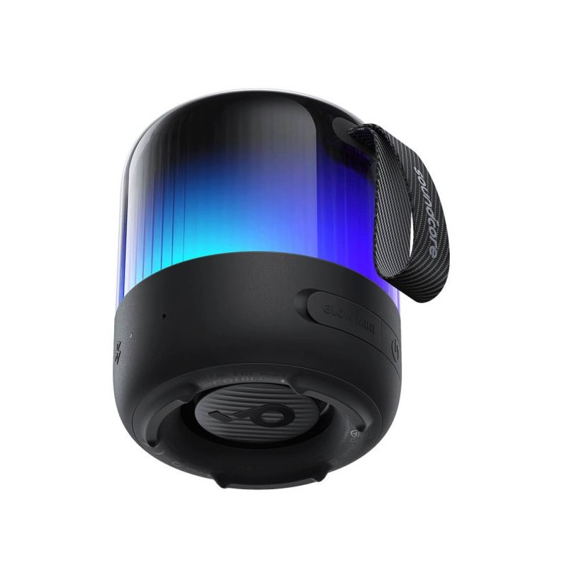 Zvočnik Anker Soundcore Glow Mini, črn, A3136G11