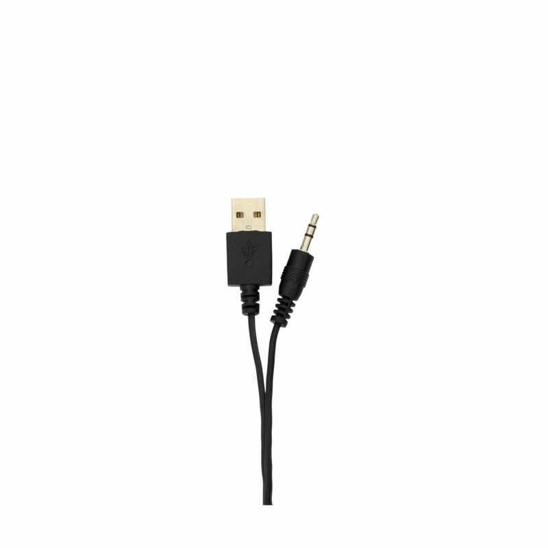 Zvočniki WHITE SHARK 2.0 FLOW RGB USB črni