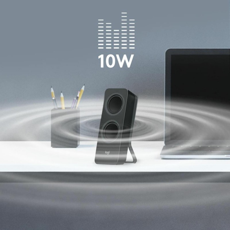 Zvočnik 2.0 bluetooth 10W Logitech Z207, črn