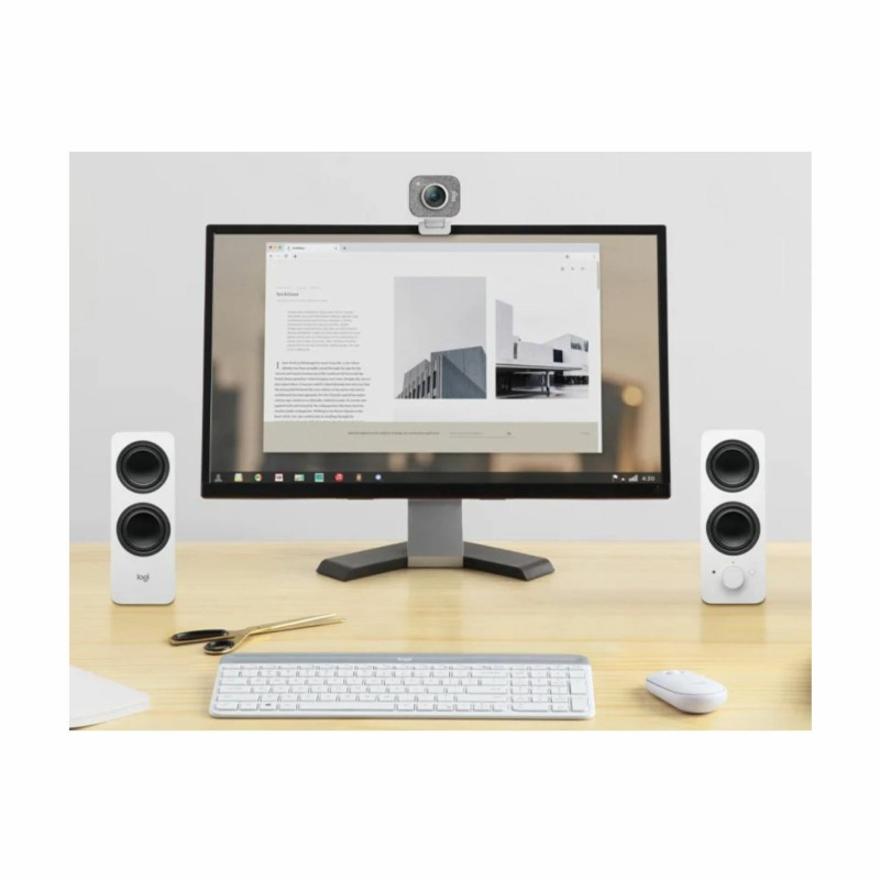 Zvočnik 2.0 bluetooth 10W Logitech Z207, bel