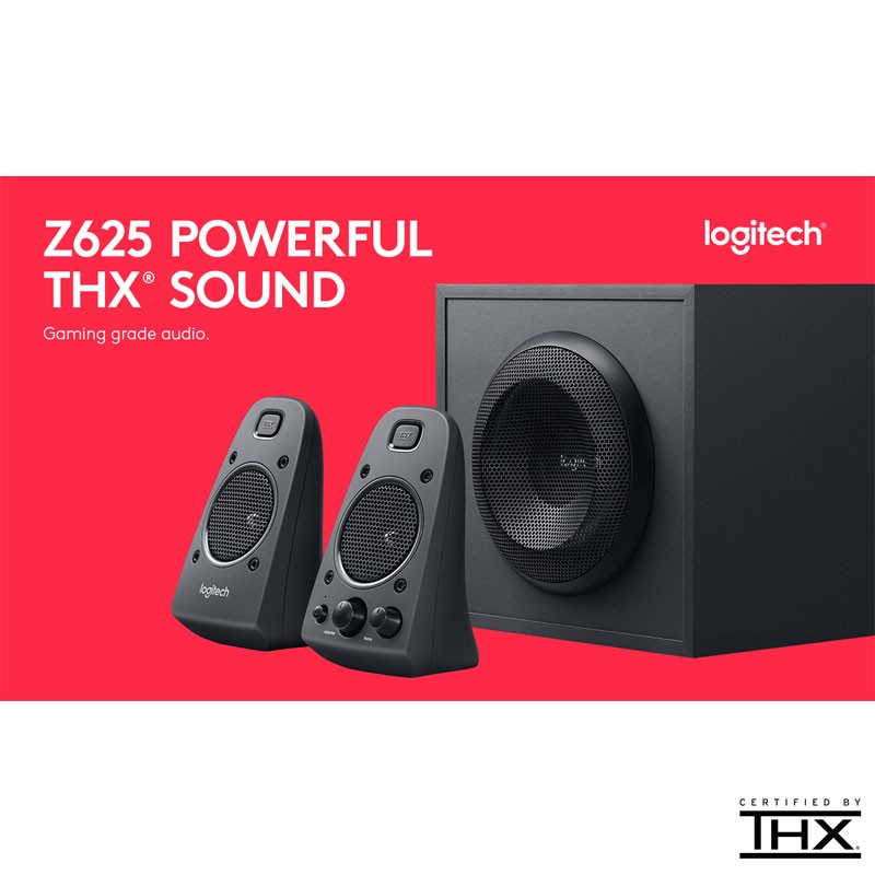 Zvočniki Logitech 2.1 Z625, 200Wm THX
