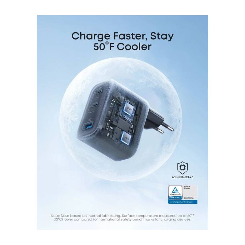 Polnilec Anker Nano 3-portni 70W