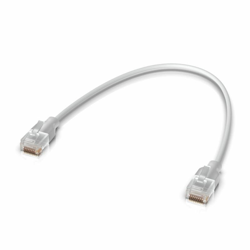 Kabel Ubiquiti UACC Cat6 2.5 GbE, siv, 0.3m