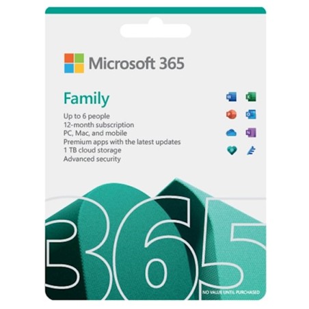 Office Microsoft 365 Familiy, FPP, slo