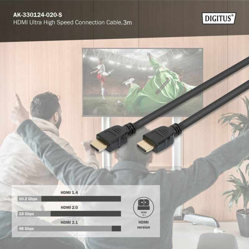 Kabel HDMI Digitus 3m