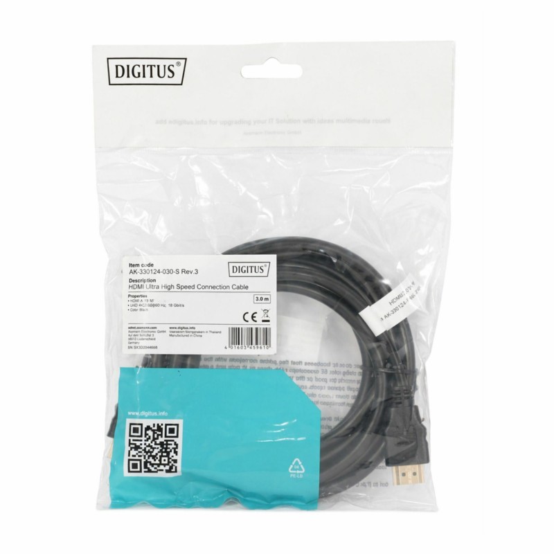 Kabel HDMI Digitus 3m