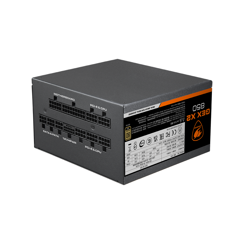 Napajalnik COUGAR GEX X2, 1000W, 80 Plus Gold, modularni
