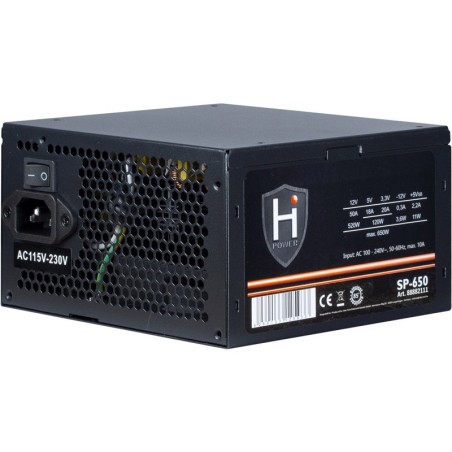 Napajalnik INTER-TECH HIPOWER SP-650W, ATX – bulk pakiranje