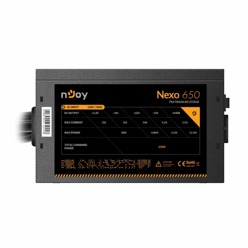 Napajalnik nJoy Nexo, 650W, 80 Plus Gold