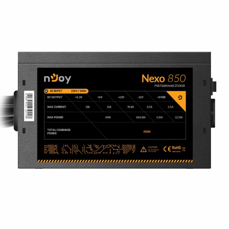 Napajalnik nJoy Nexo, 850W, 80 Plus Gold