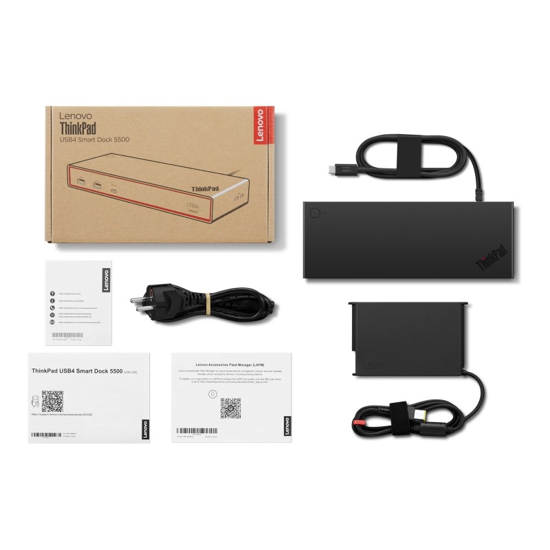 Priklopna postaja LENOVO ThinkPad USB4 5500 w/ 135W (EU)