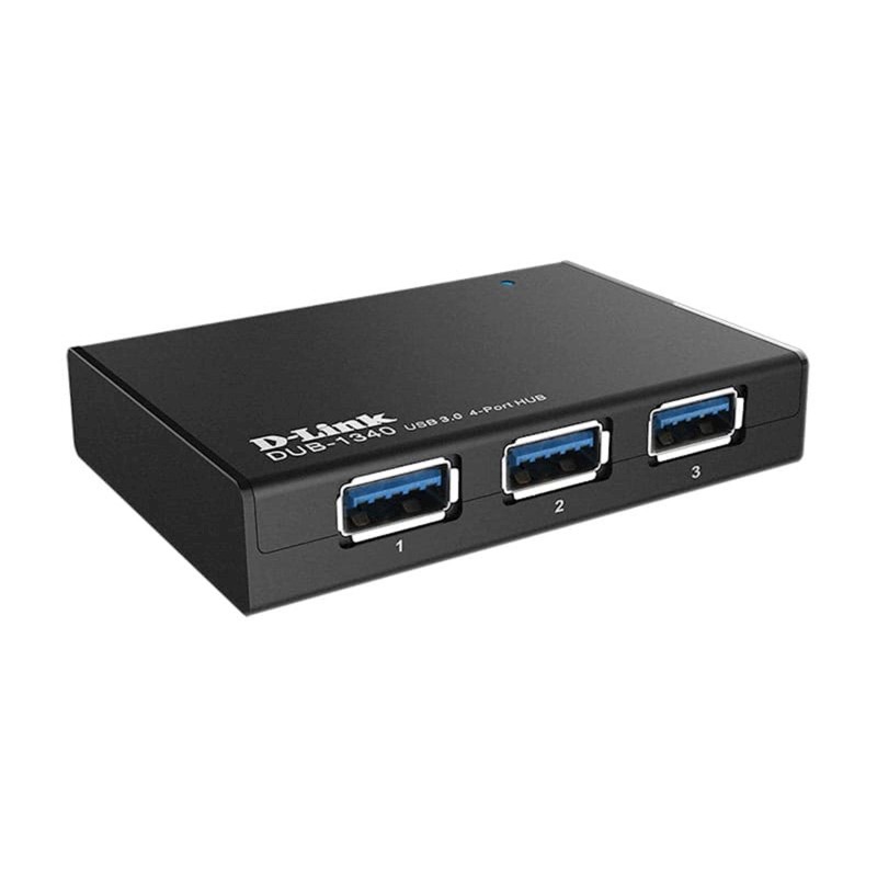 USB Hub D-Link DUB-1340/E, 4-portni USB 3.0