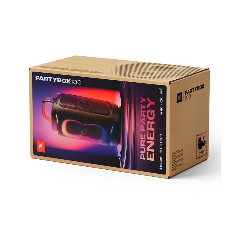 Prenosni zvočnik JBL PartyBox 130, črn