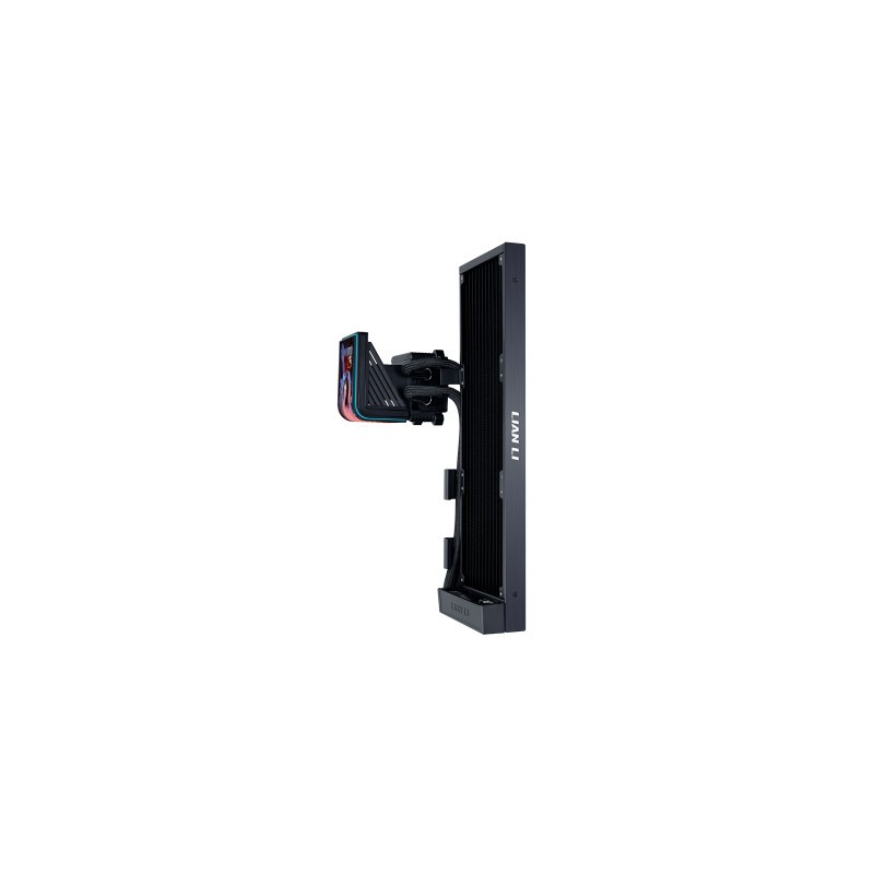 Vodno hlajenje Lian Li HydroShift II OLED Curved 360 Fanless, črno
