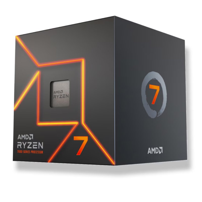 Procesor AMD Ryzen 7 7700, Wraith Prism hladilnik, box