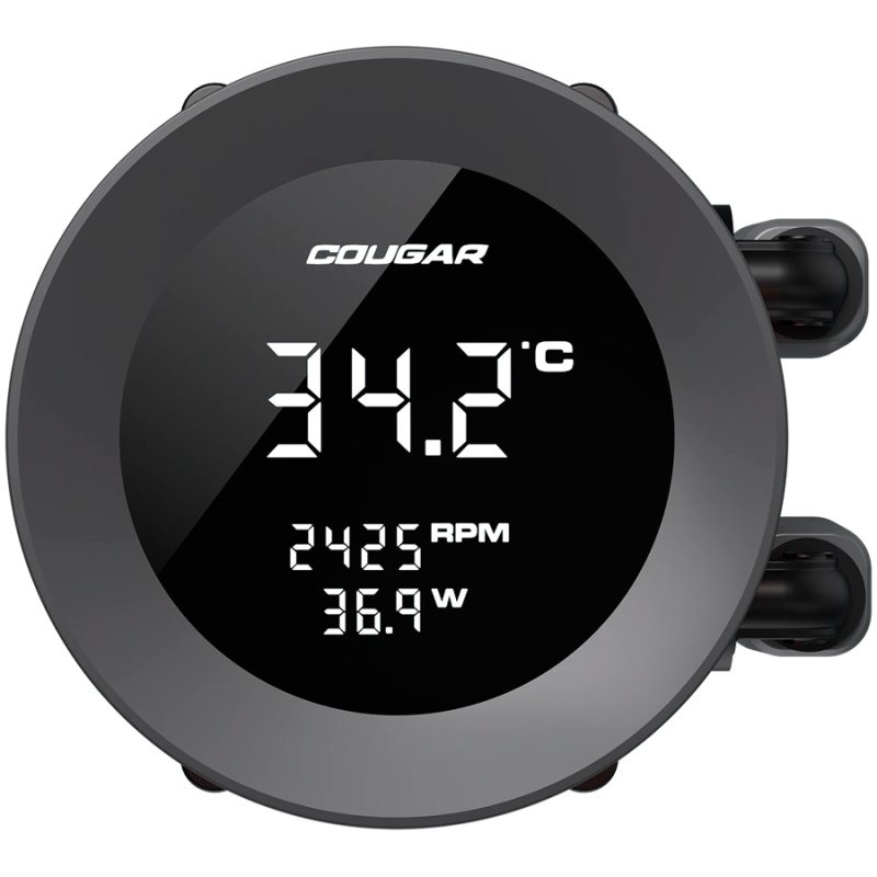 Vodno hlajenje COUGAR Poseidon Vistek ARGB 360, črno