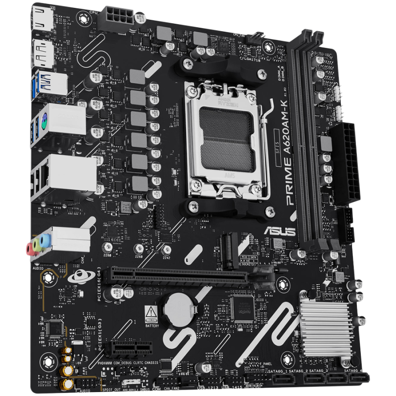 Matična plošča ASUS PRIME A620AM-K, DDR5, AM5, mATX
