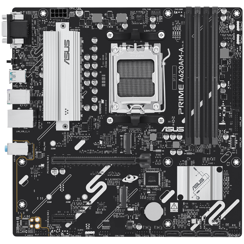 Matična plošča ASUS PRIME A620AM-A-CSM, DDR5, AM5, mATX