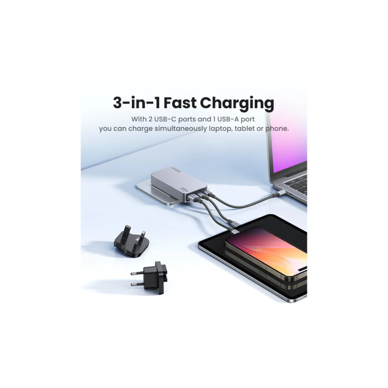 Polnilec Ugreen Nexode Pro 65W, USB-C