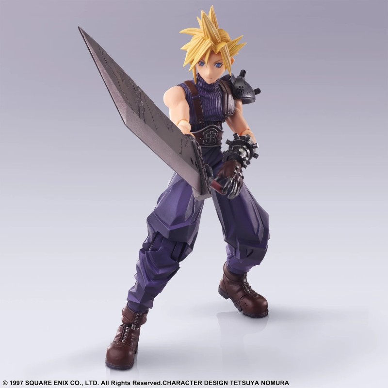 Figura FINAL FANTASY VII BRING ARTS - CLOUD STRIFE DIGITAL PLUS EDITION