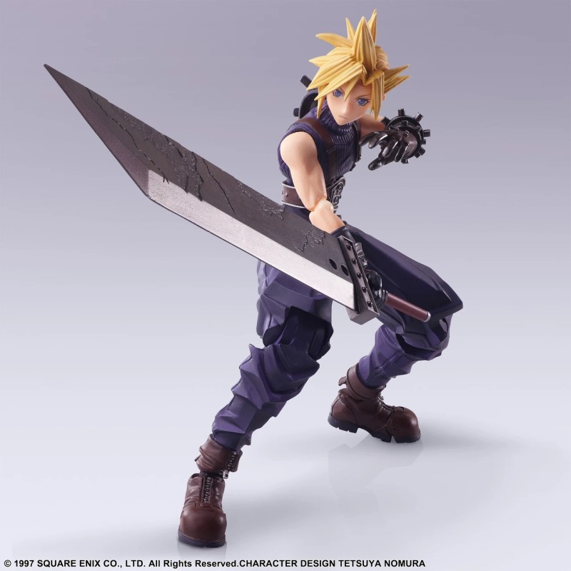 Figura FINAL FANTASY VII BRING ARTS - CLOUD STRIFE DIGITAL PLUS EDITION