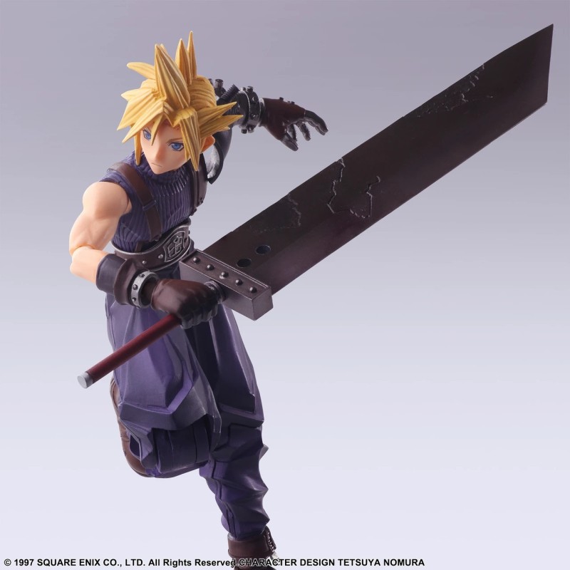 Figura FINAL FANTASY VII BRING ARTS - CLOUD STRIFE DIGITAL PLUS EDITION