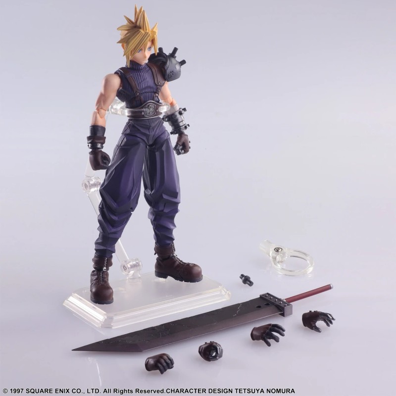 Figura FINAL FANTASY VII BRING ARTS - CLOUD STRIFE DIGITAL PLUS EDITION