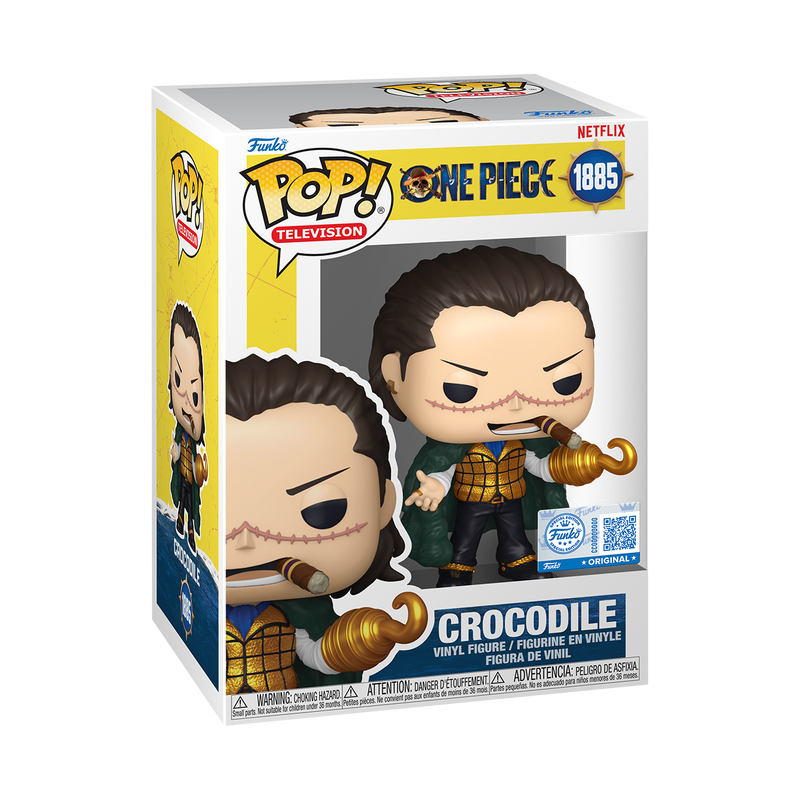 Figura FUNKO POP ANIMATION: ONE PIECE - CROCODILE (EXC)