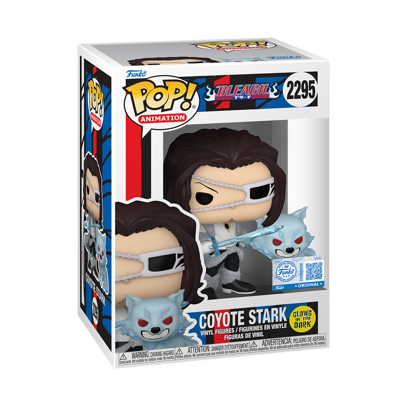 Figura FUNKO POP & BUDDY: BLEACH - COYOTE STARRK (GLOW)