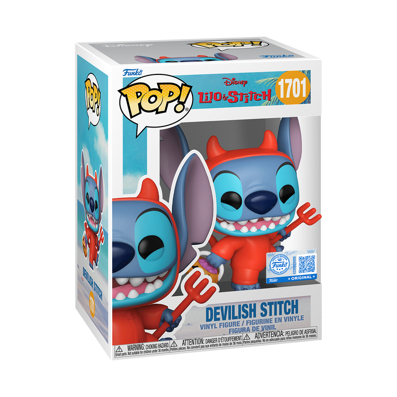 Figura FUNKO POP DISNEY: LILO & STITCH - STITCH AS DEVIL W/CHASE