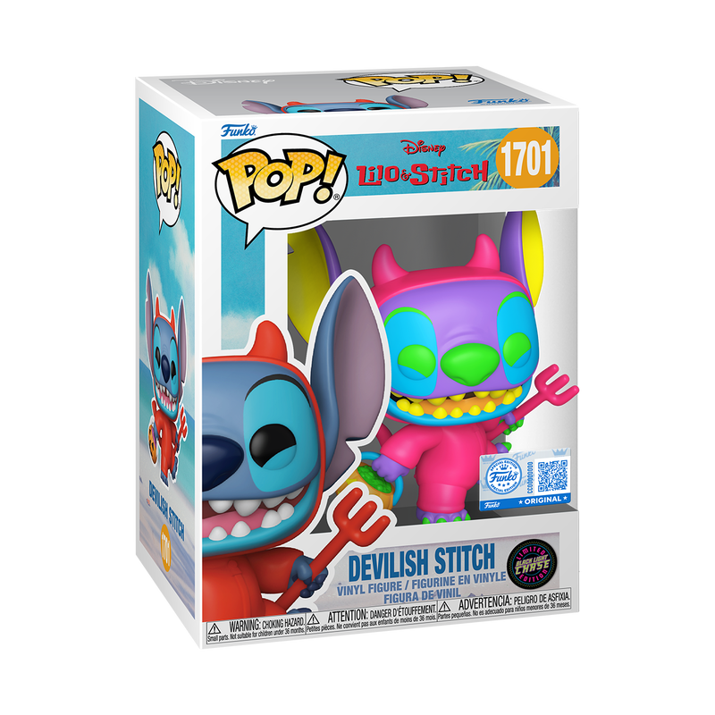 Figura FUNKO POP DISNEY: LILO & STITCH - STITCH AS DEVIL W/CHASE