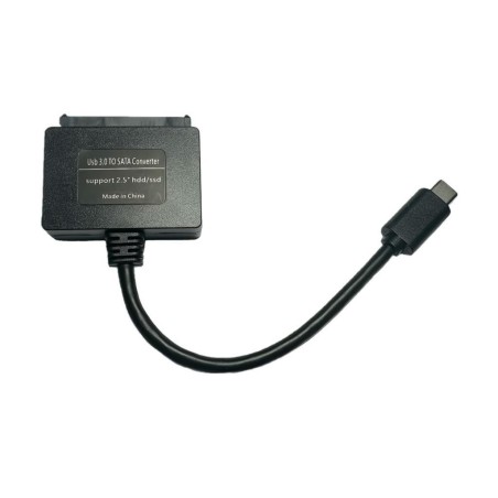 Adapter MicroConnect USB-C - SATA, črn