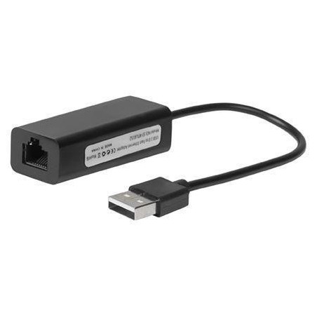 Adapter MicroConnect USB2.0 - Ethernet, črn