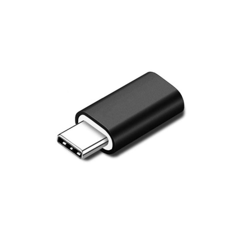 Adapter MicroConnect Lightning - USB-C, črn